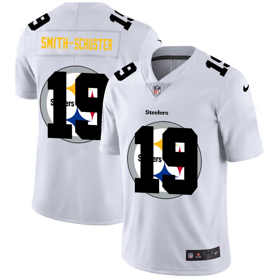 Nike Steelers 19 JuJu Smith-Schuster White Shadow Logo Limited Jersey Yhua,We sell and wholesale Nike Steelers 19 JuJu Smith-Schuster White Shadow Logo Limited Jersey Yhua on line form chian!